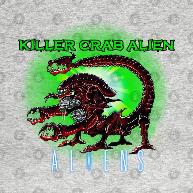 Killer Crab Alien Kenner by Ale_jediknigth